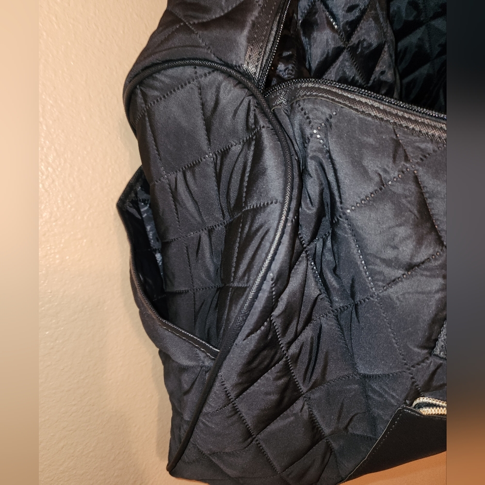 Black overnight bag DSW